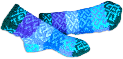 handknit turkish socks